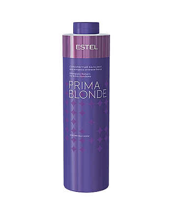 Estel Professional Prima Blonde - Серебристый бальзам для холодных оттенков блонд 1000 мл - hairs-russia.ru